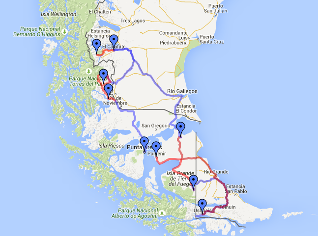 BMW GS – Patagônia Sul e Terra do Fogo